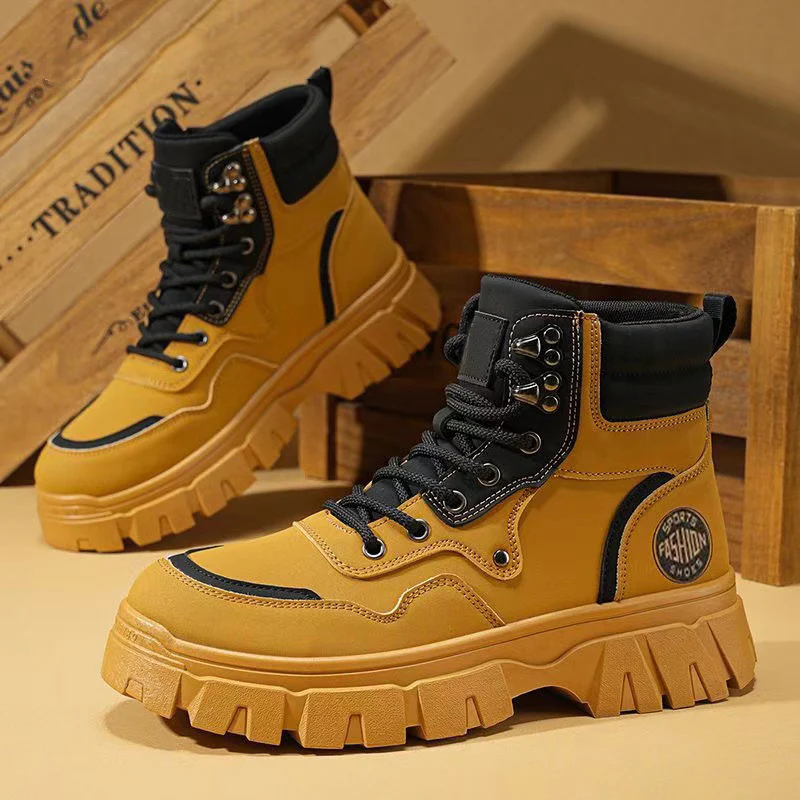 Herren Outdoor-Stiefel mit atmungsaktivem Obermaterial und rutschfester Sohle Heidi Mode - Image 7