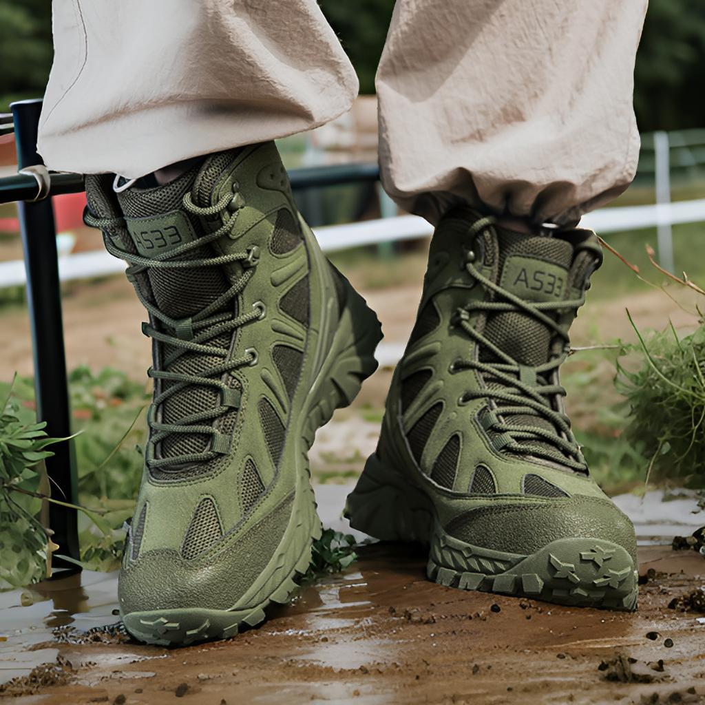 Herren Outdoor-Stiefel mit robustem wasserdichtem Obermaterial und rutschfester Sohle Heidi Mode - Image 2