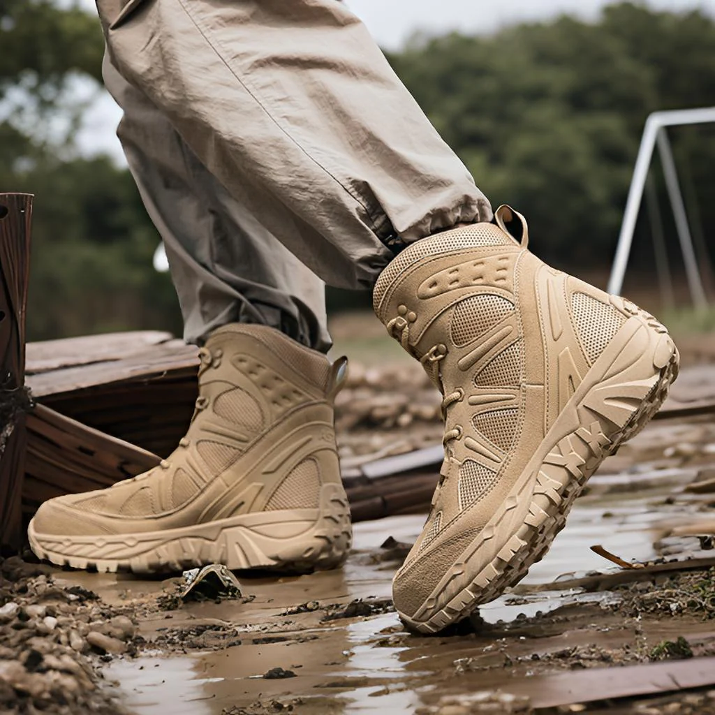 Herren Outdoor-Stiefel mit robustem wasserdichtem Obermaterial und rutschfester Sohle Heidi Mode - Image 3