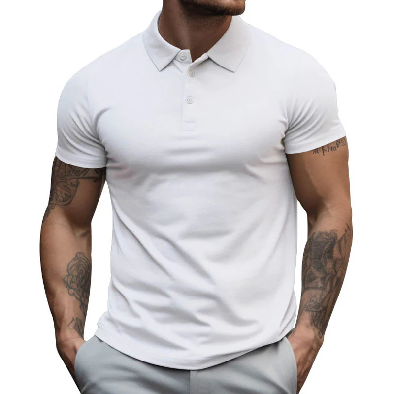 Herren Poloshirt mit modernem Schnitt und komfortabler Passform Heidi-Mode - Image 13