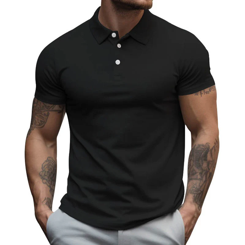 Herren Poloshirt mit modernem Schnitt und komfortabler Passform Heidi-Mode - Image 3