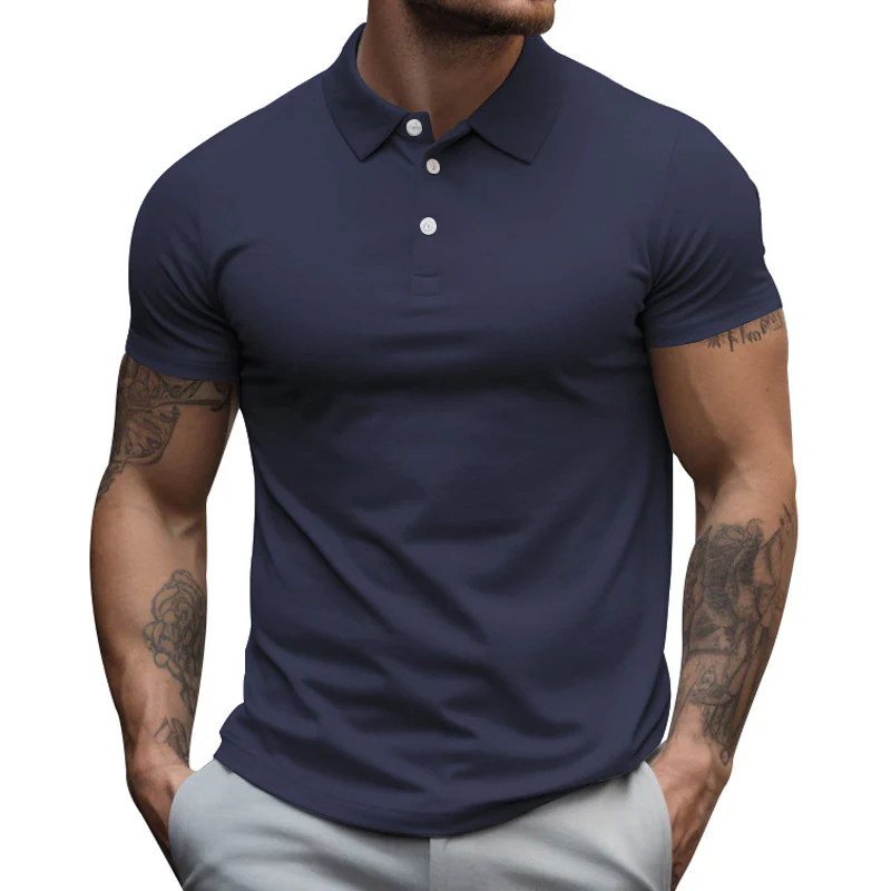 Herren Poloshirt mit modernem Schnitt und komfortabler Passform Heidi-Mode - Image 8