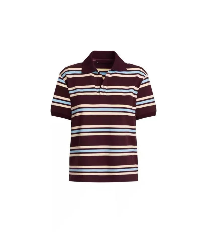 Herren Poloshirt mit Modernem Streifenmuster und Lässigem Schnitt Heidi-Mode - Image 6