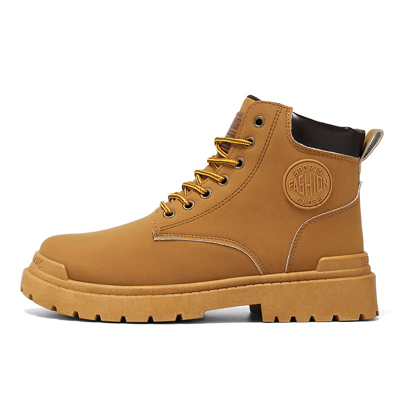 Herren Robuste Schnürboots aus hochwertigem Leder mit rutschfester Sohle Heidi Mode - Image 5