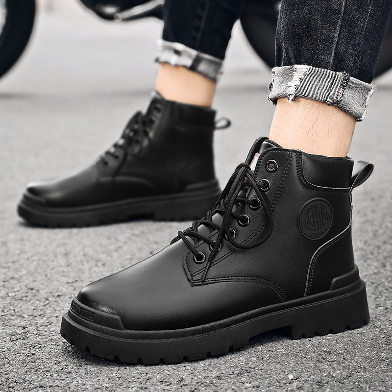 Herren Robuste Schnürboots aus hochwertigem Leder mit rutschfester Sohle Heidi Mode - Image 6