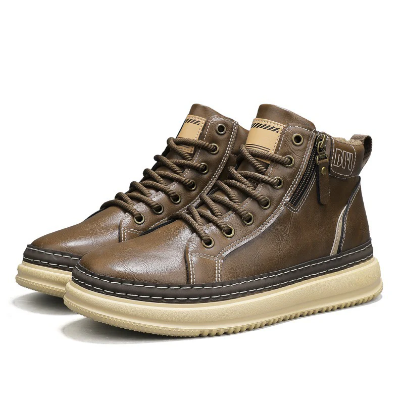 Herren Robuste Schnürboots mit isolierter Fütterung und rutschfester Sohle Heidi Mode - Image 5