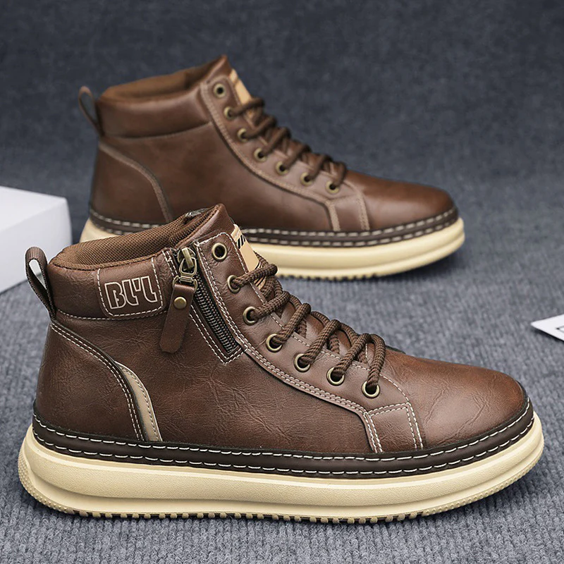Herren Robuste Schnürboots mit isolierter Fütterung und rutschfester Sohle Heidi Mode - Image 6