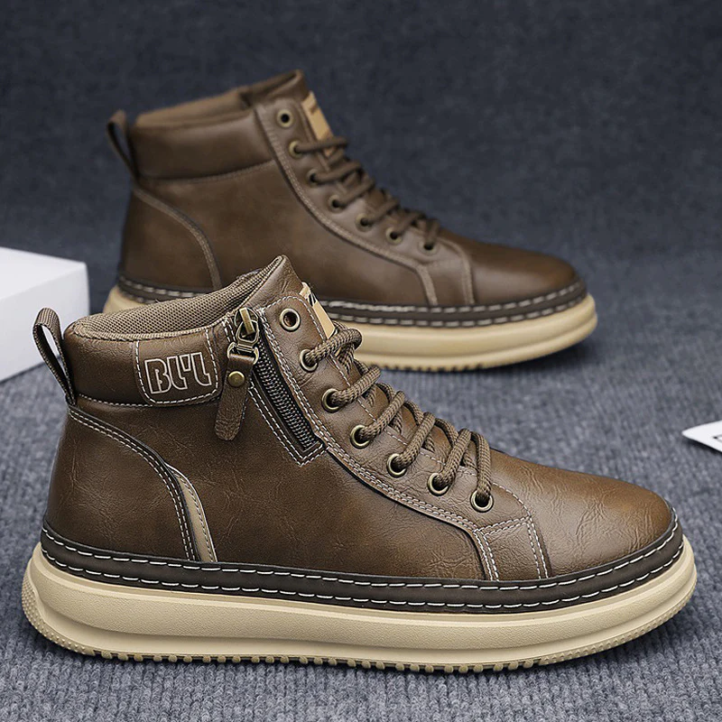Herren Robuste Schnürboots mit isolierter Fütterung und rutschfester Sohle Heidi Mode - Image 7