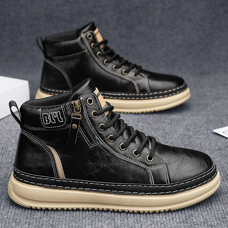 Herren Robuste Schnürboots mit isolierter Fütterung und rutschfester Sohle Heidi Mode - Image 8