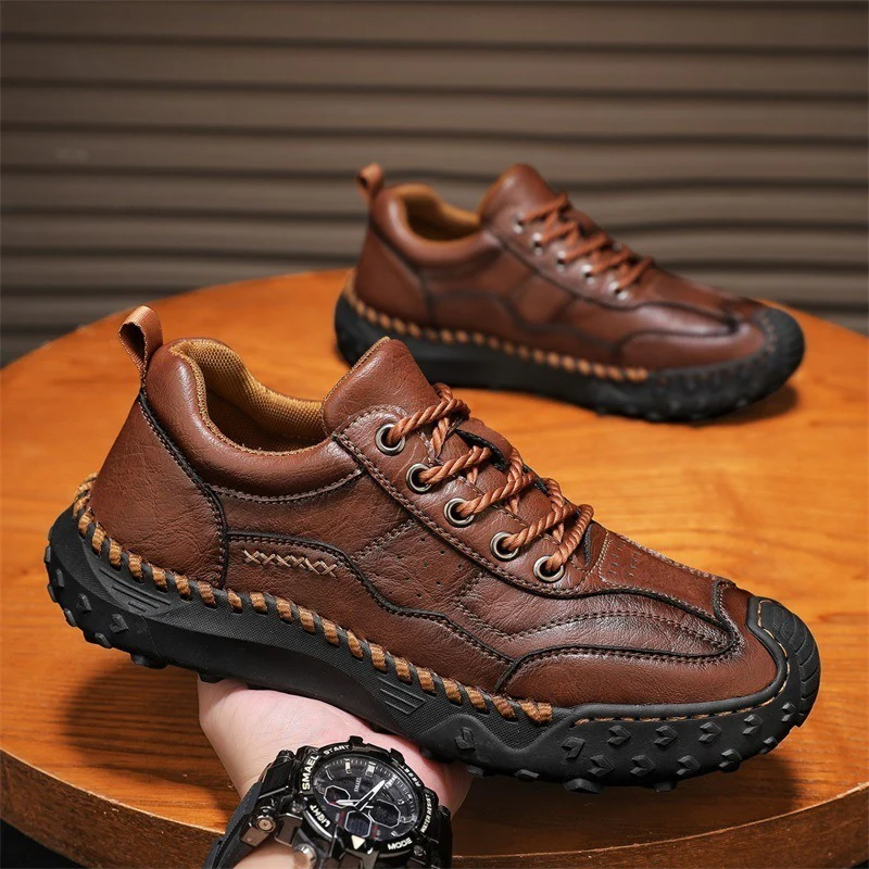 Herren robuste und vielseitige Freizeitschuhe mit griffiger Profilsohle Heidi Mode - Image 2