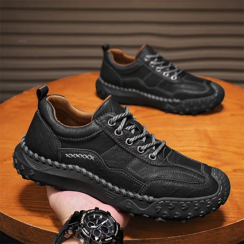 Herren robuste und vielseitige Freizeitschuhe mit griffiger Profilsohle Heidi Mode - Image 3