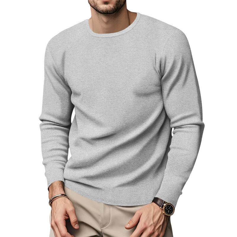 Herren Rundhals Pullover mit strukturiertem Design und modischem Schnitt Heidi-Mode - Image 9