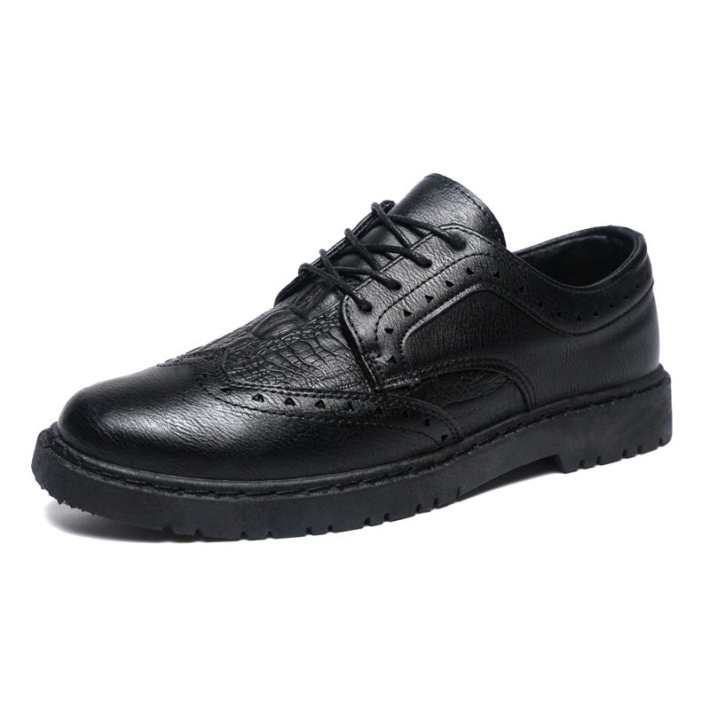 Herren Schnürschuhe Aus Hochwertigem Leder mit Komfortabler Einlegesohle Heidi-Mode - Image 5