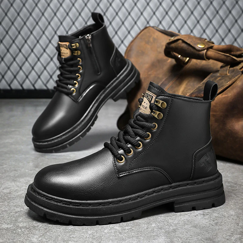 Herren Schnürstiefel im robusten Workwear-Stil Heidi Mode - Image 2