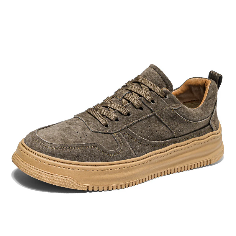 Herren Sneakers von hochwertigem Wildleder mit dämpfender Sohle Heidi Mode - Image 5