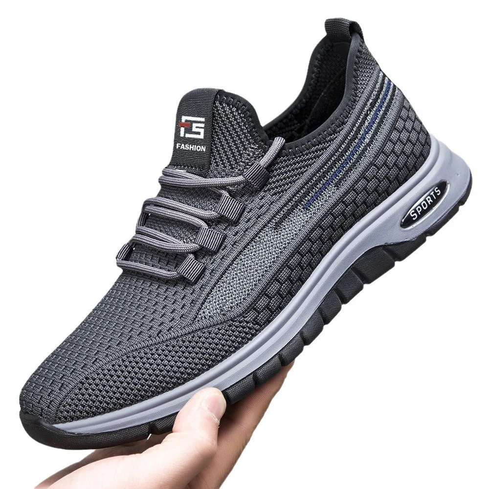 Herren Sportliche Freizeitschuhe mit atmungsaktivem Mesh-Obermaterial Heidi Mode - Image 5