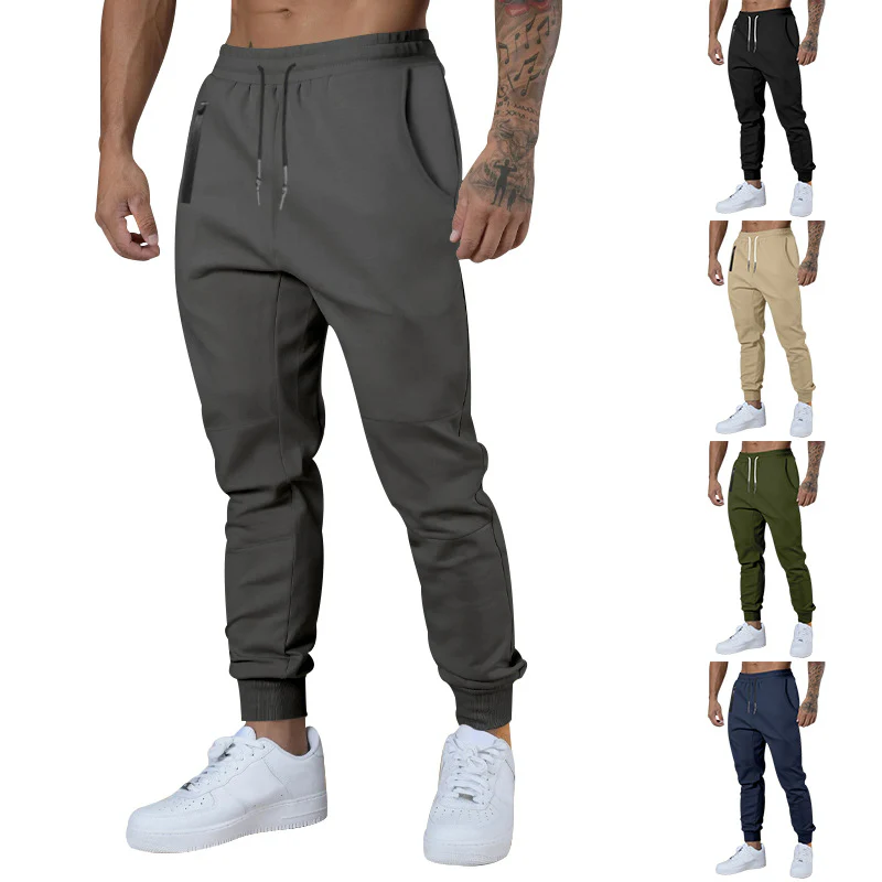 Herren Sportliche Lifestyle-Jogginghose mit elastischem Bund und praktischen Taschen Heidi-Mode - Image 5