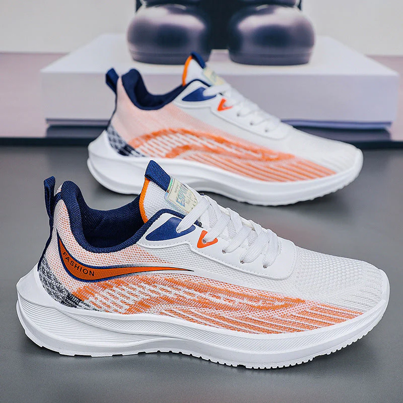Herren Sportliche Sneaker mit Atmungsaktiver Mesh-Oberfläche und Dämpfender Sohle Heidi-Mode - Image 2