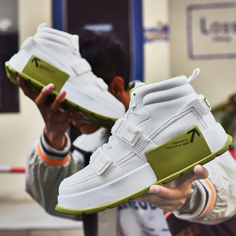 Herren Sportliche Sneaker mit innovativer Schnürtechnologie Heidi Mode - Image 3