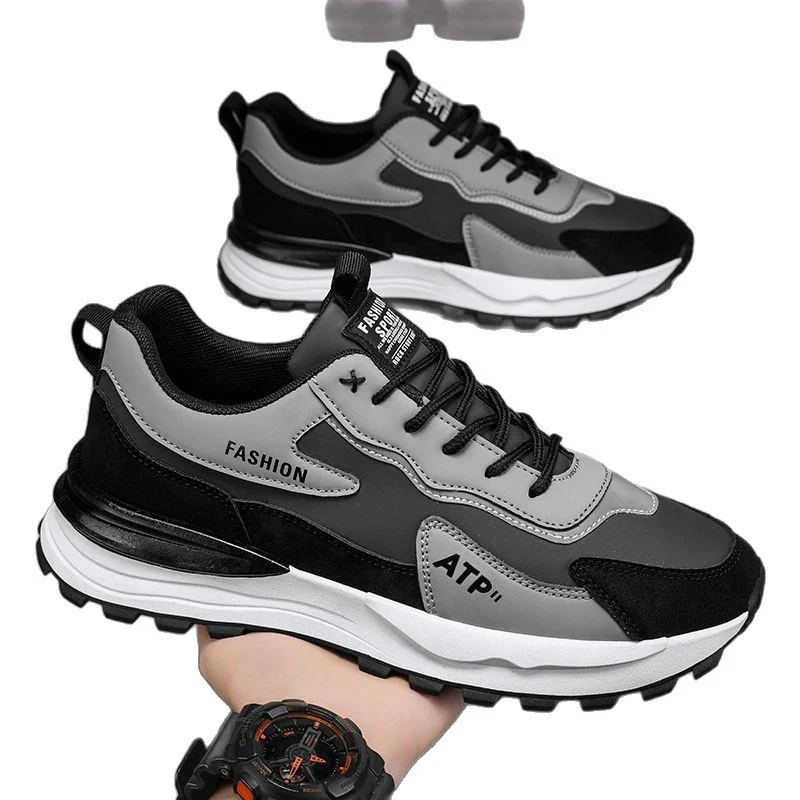 Herren Sportliche Sneakers mit Atmungsaktivem Obermaterial und Dämpfungstechnologie Heidi Mode - Image 5
