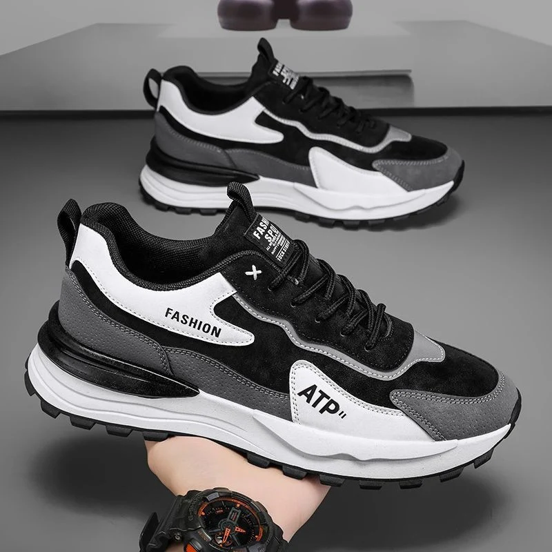 Herren Sportliche Sneakers mit Atmungsaktivem Obermaterial und Dämpfungstechnologie Heidi Mode - Image 6