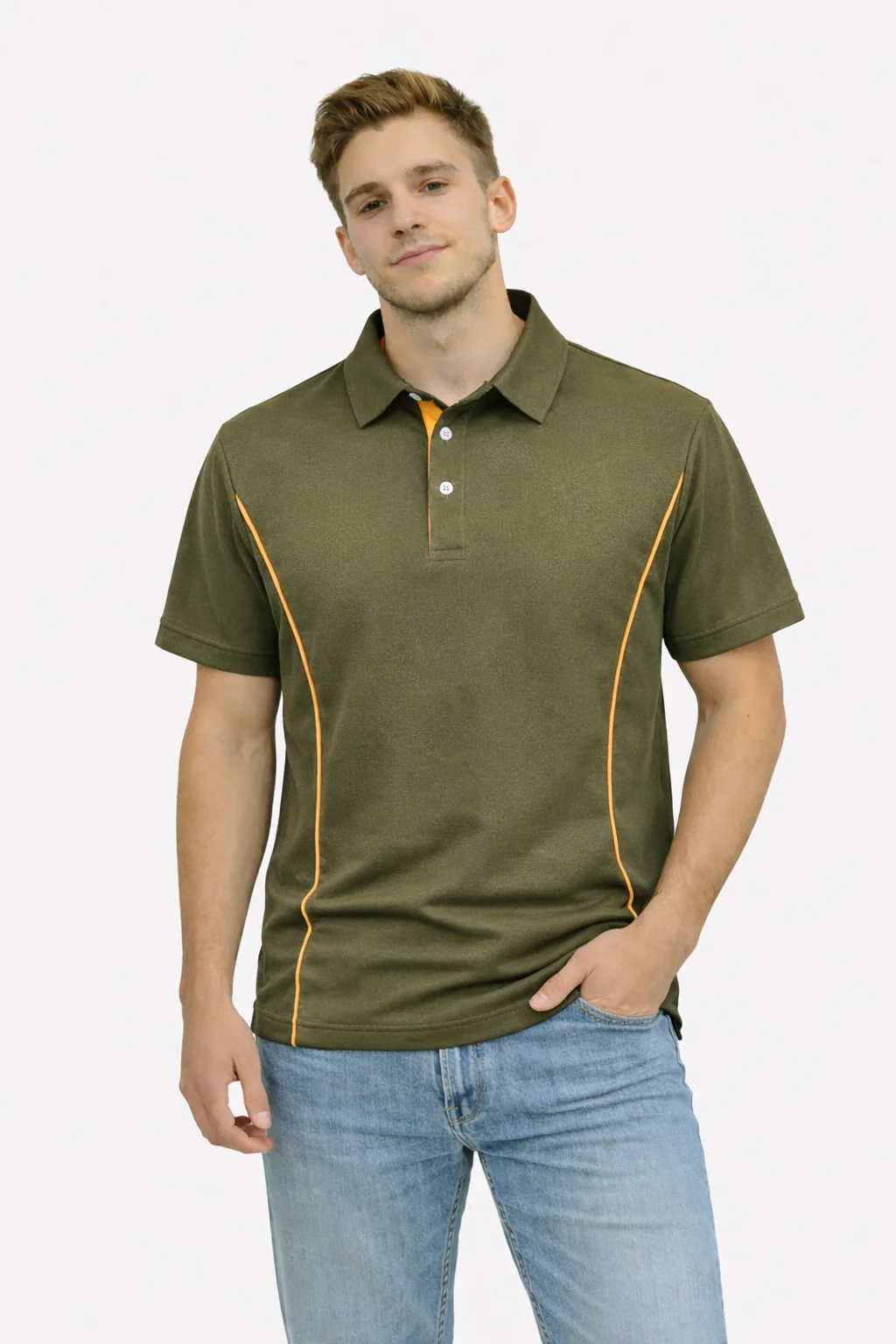 Herren Sportliches Poloshirt mit stylischen Akzenten Heidi-Mode - Image 6