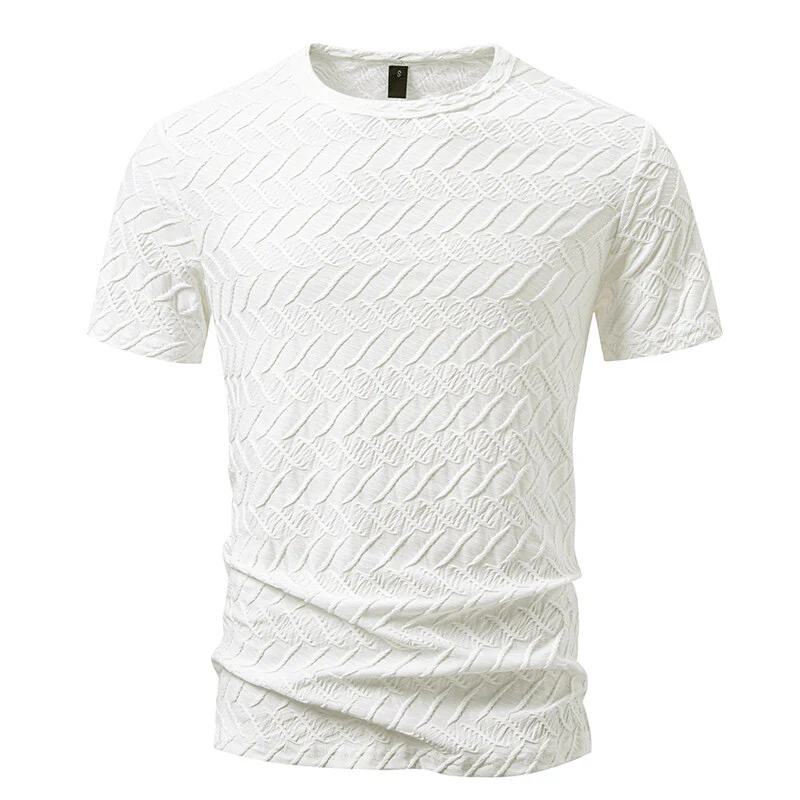 Herren Strukturiertes Kurzarmshirt mit modernem Design Heidi-Mode - Image 7