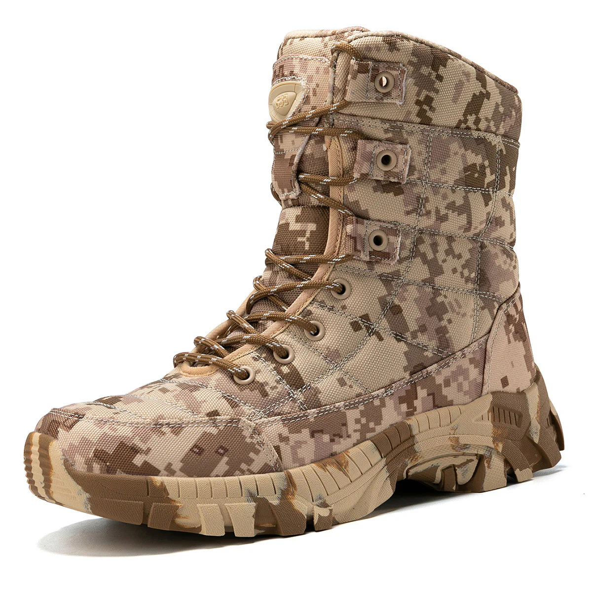 Herren taktische Stiefel mit rutschfester Sohle und verstärktem Knöchelschutz Heidi Mode - Image 5