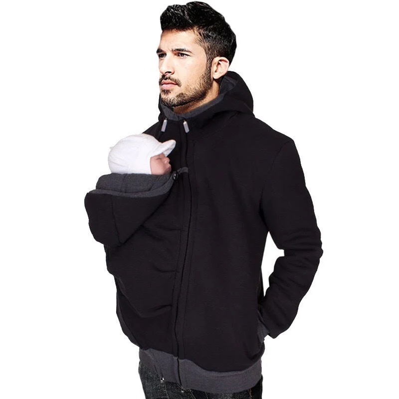 Herren Tragbare Jacke mit Baby-Tragefunktion Heidi-Mode - Image 5