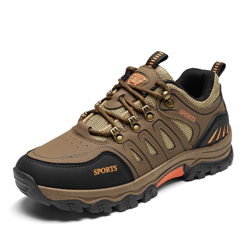 Herren Wanderschuhe mit rutschfester Profilsohle und atmungsaktivem Obermaterial Heidi Mode - Image 4