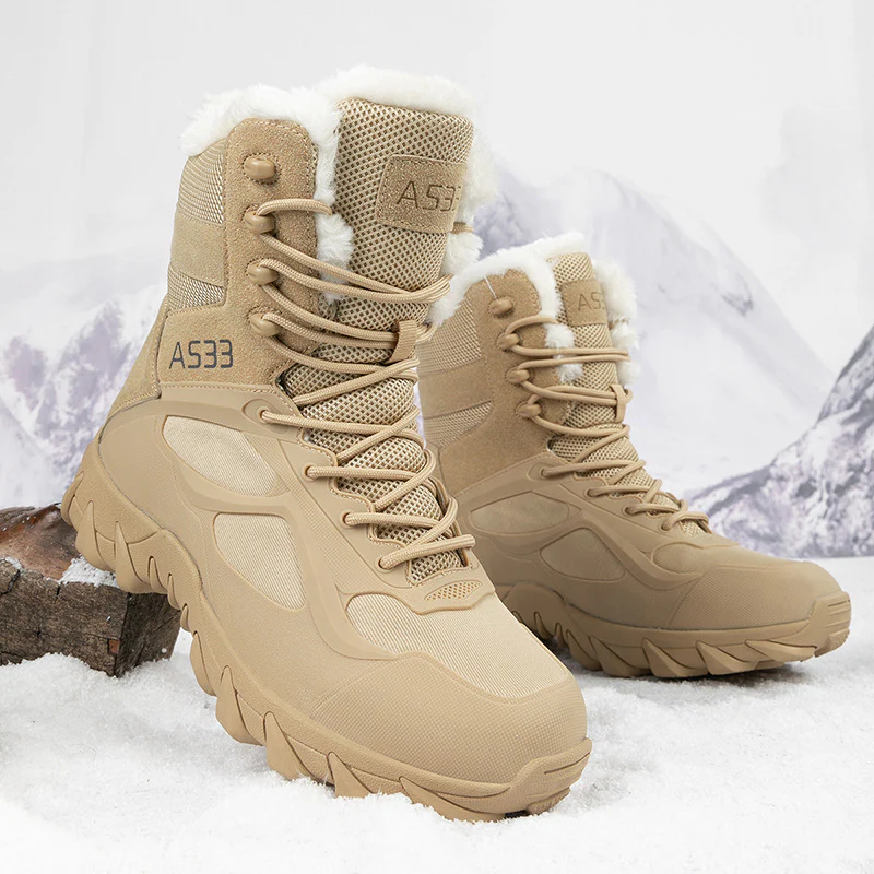 Herren Wasserdichte Winterstiefel mit isolierender Fütterung und rutschfester Sohle Heidi Mode - Image 6