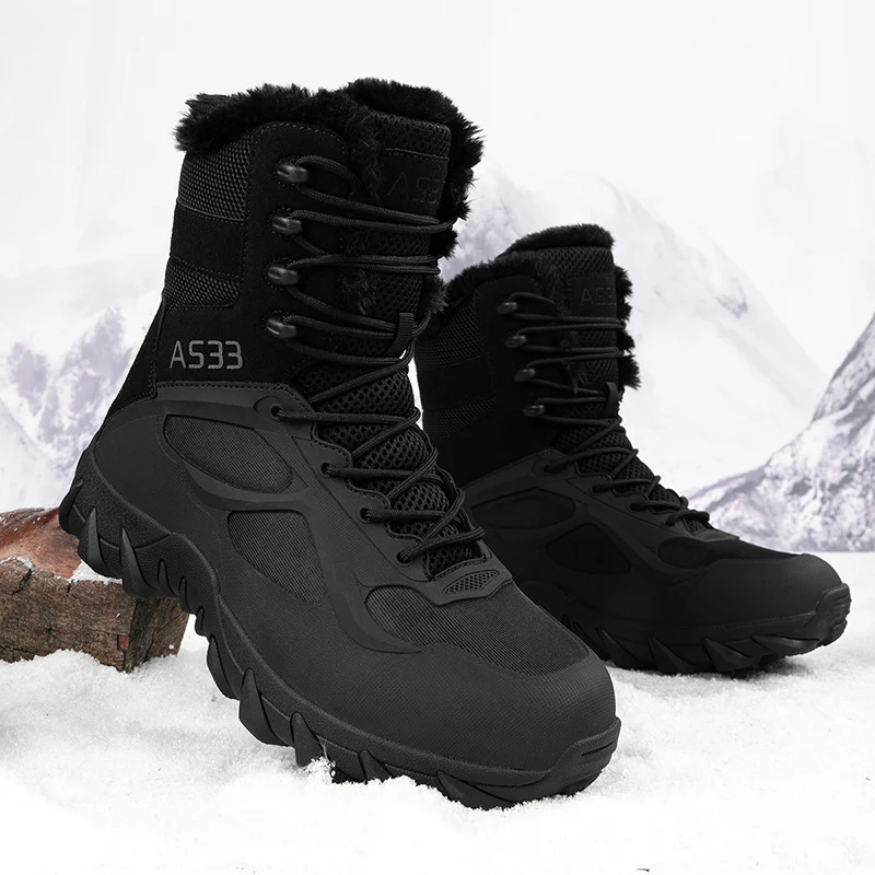 Herren Wasserdichte Winterstiefel mit isolierender Fütterung und rutschfester Sohle Heidi Mode - Image 7