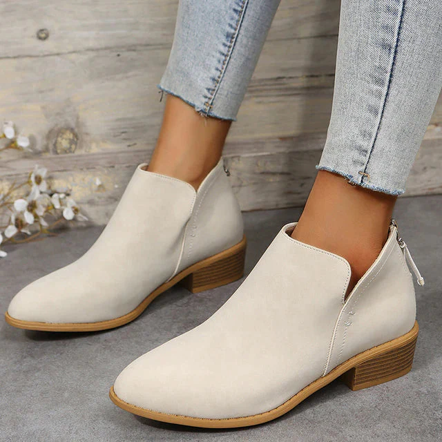 Stiefeletten - Freizeit-Stiefeletten mit niedrigem Absatz für Damen Heidi Mode - Image 4