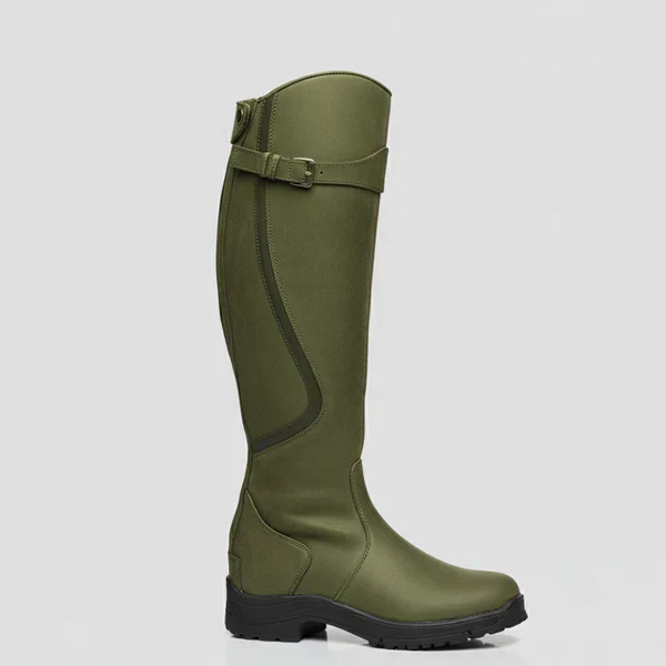 Mit Niedrigem Absatz Und Reißverschluss Damen Heidi Mode