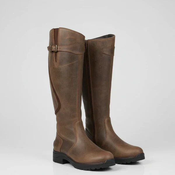 Mit Niedrigem Absatz Und Reißverschluss Damen Heidi Mode - Image 3