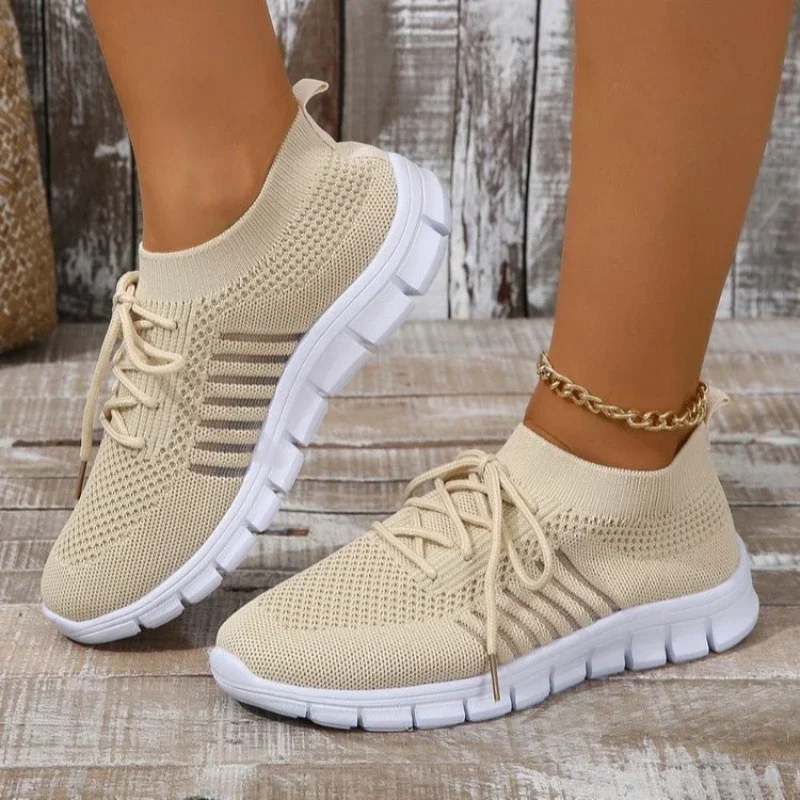 Frauen Freizeit Sneaker Atmungsaktives Netz Heidi Mode - Image 2
