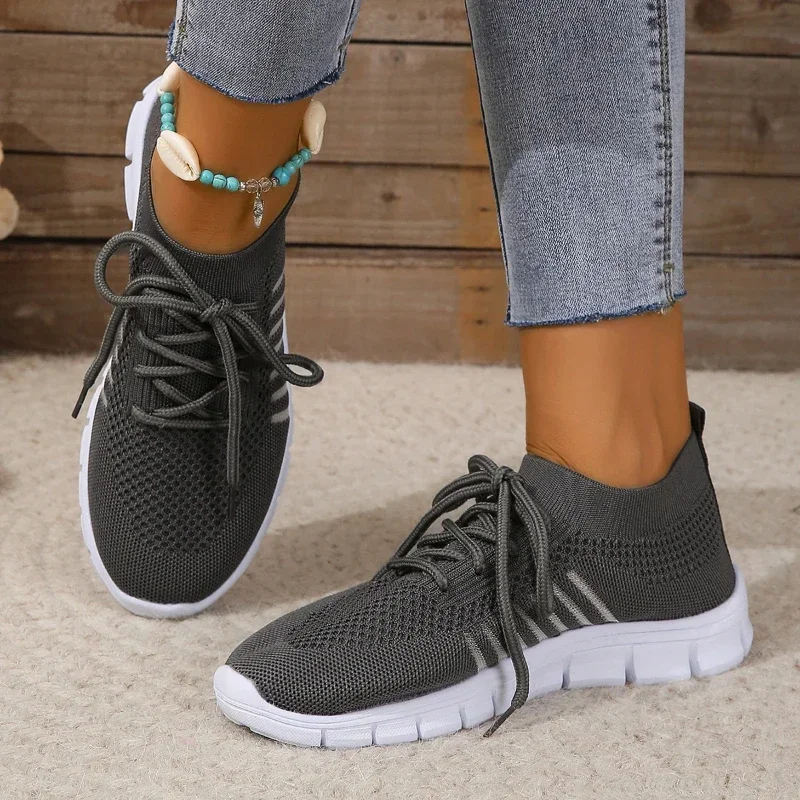 Frauen Freizeit Sneaker Atmungsaktives Netz Heidi Mode - Image 5