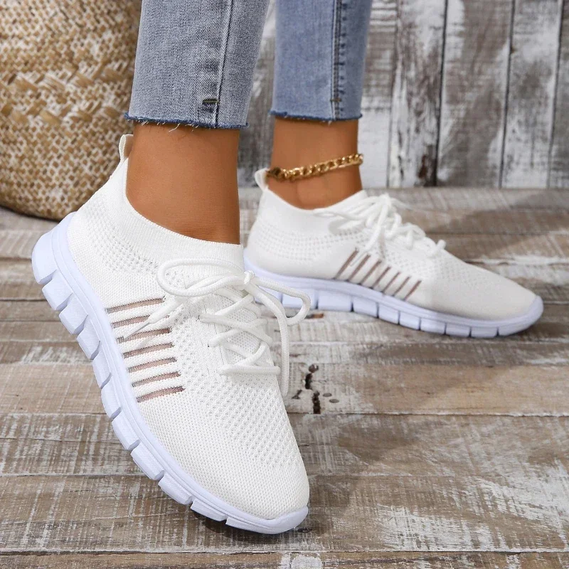 Frauen Freizeit Sneaker Atmungsaktives Netz Heidi Mode - Image 7