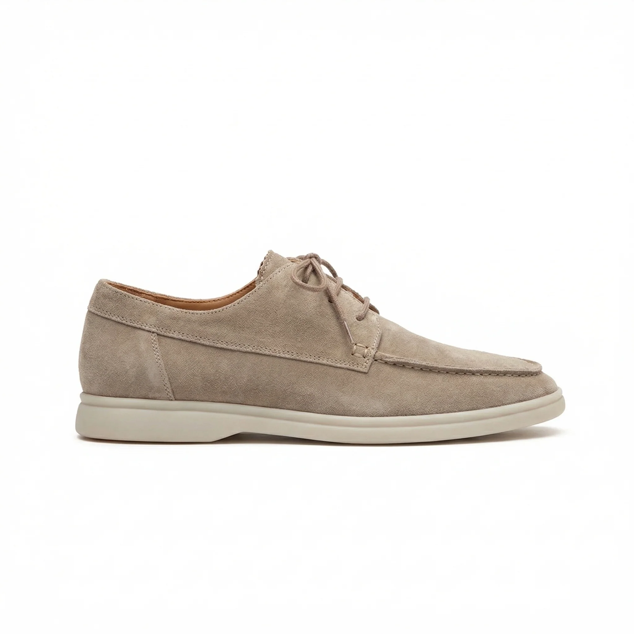 Herren Luxe Leather Schnürloafers mit Gummisohle & Komfort | Heidi-Mode - Image 5