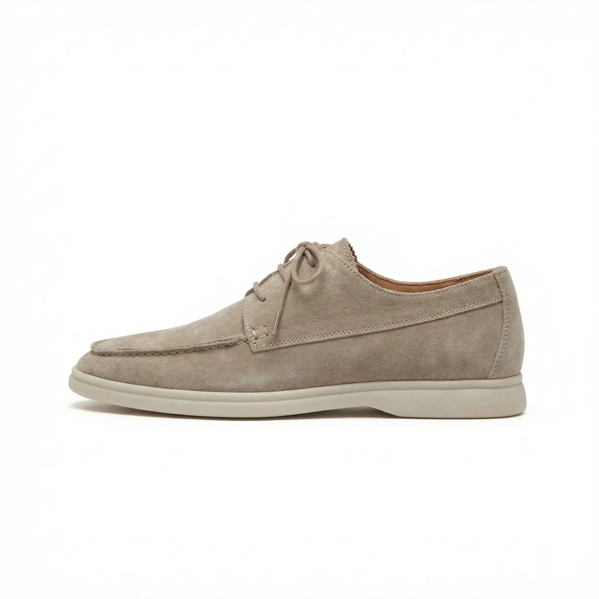 Herren Luxe Leather Schnürloafers mit Gummisohle & Komfort | Heidi-Mode - Image 6