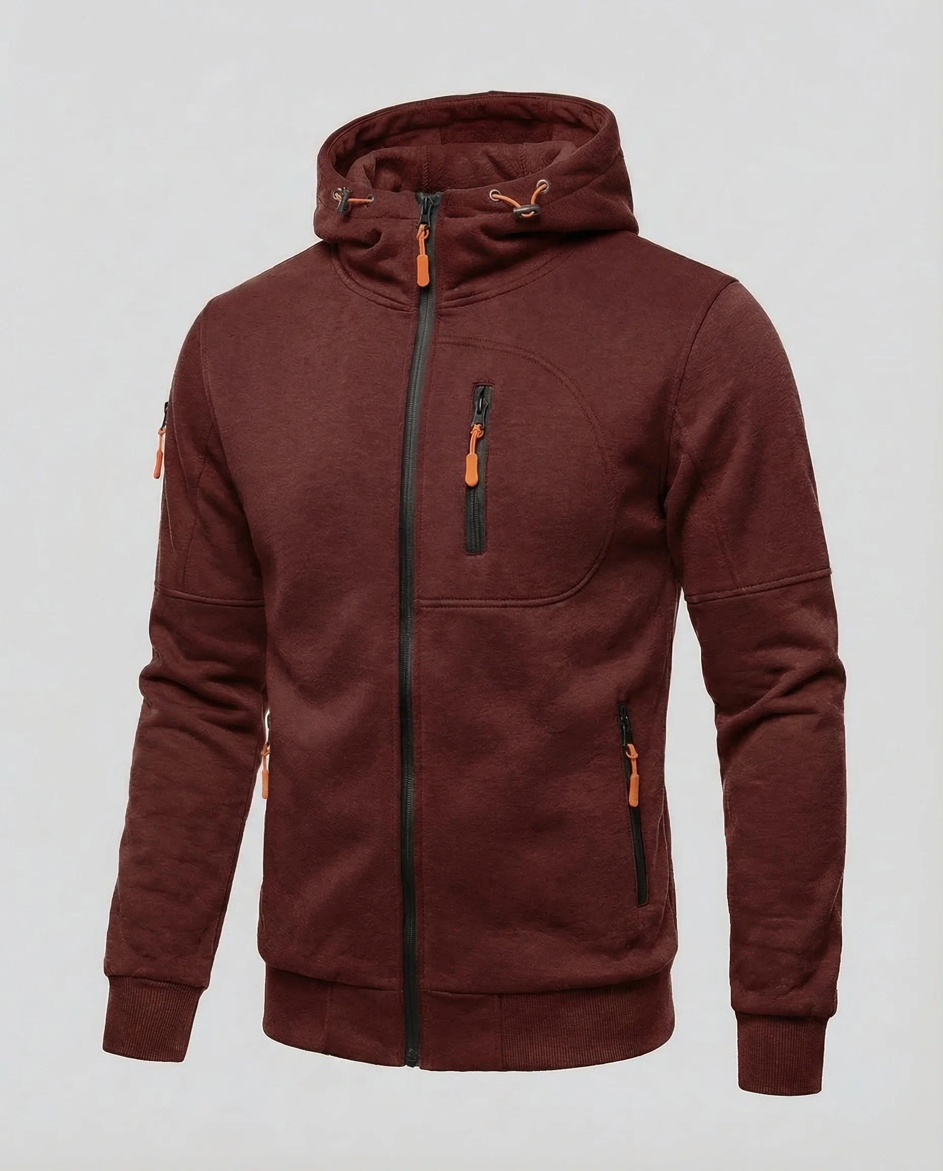 Herren Polyester Hoodie mit Reißverschluss | Heidi-Mode - Image 11