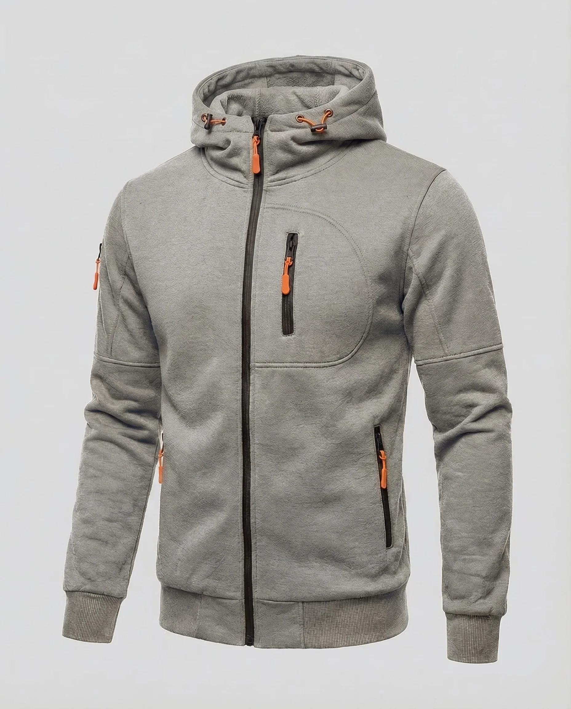 Herren Polyester Hoodie mit Reißverschluss | Heidi-Mode - Image 8