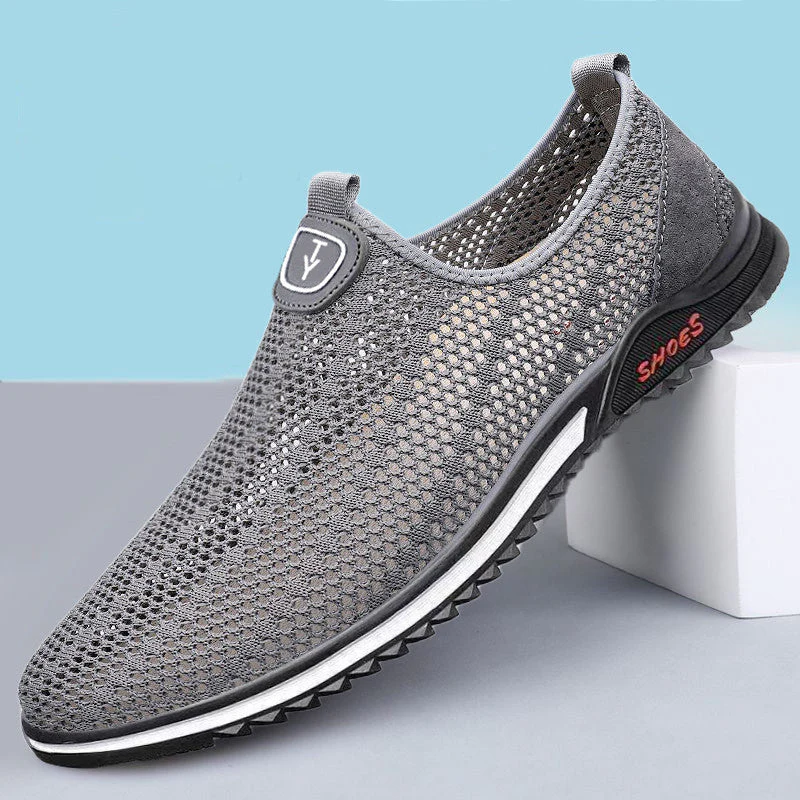 Herren Leichte Atmungsaktive Slip-On Sneakers Heidi-Mode