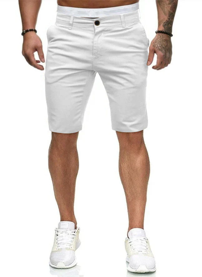 Herren Chino Stil Freizeit Shorts Heidi-Mode - Image 11