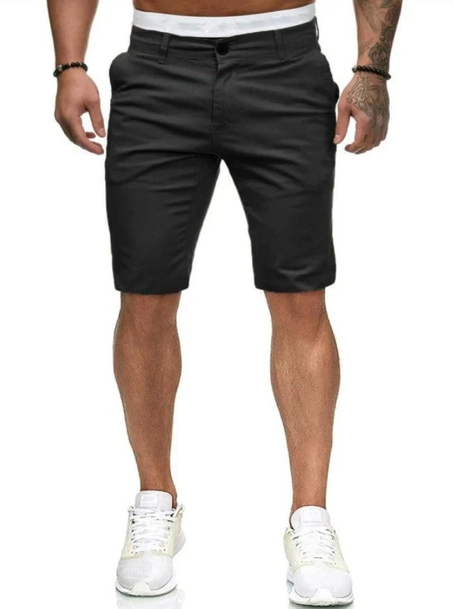 Herren Chino Stil Freizeit Shorts Heidi-Mode - Image 12