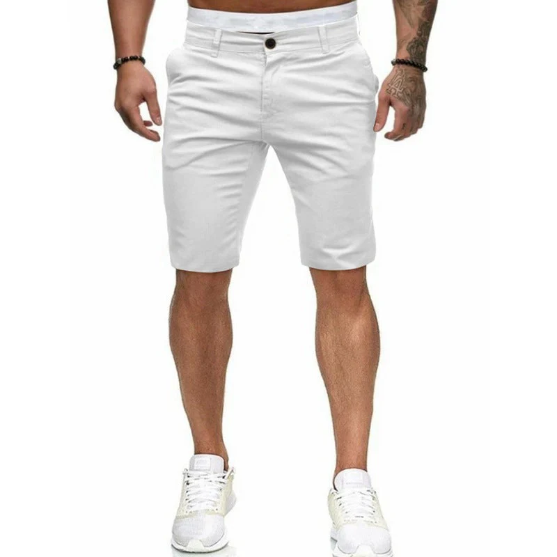 Herren Chino Stil Freizeit Shorts Heidi-Mode - Image 2