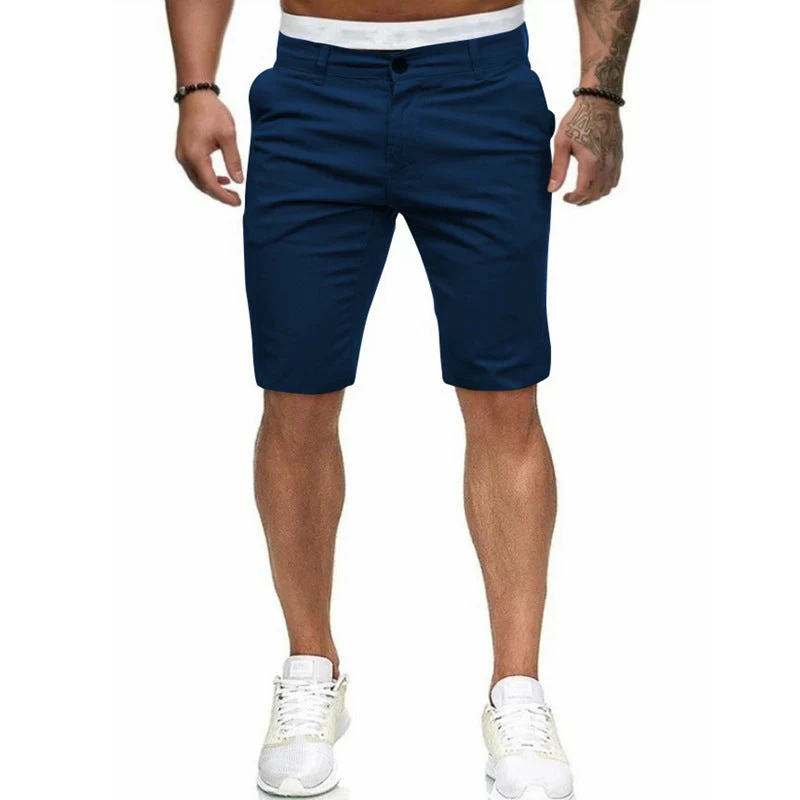 Herren Chino Stil Freizeit Shorts Heidi-Mode - Image 3