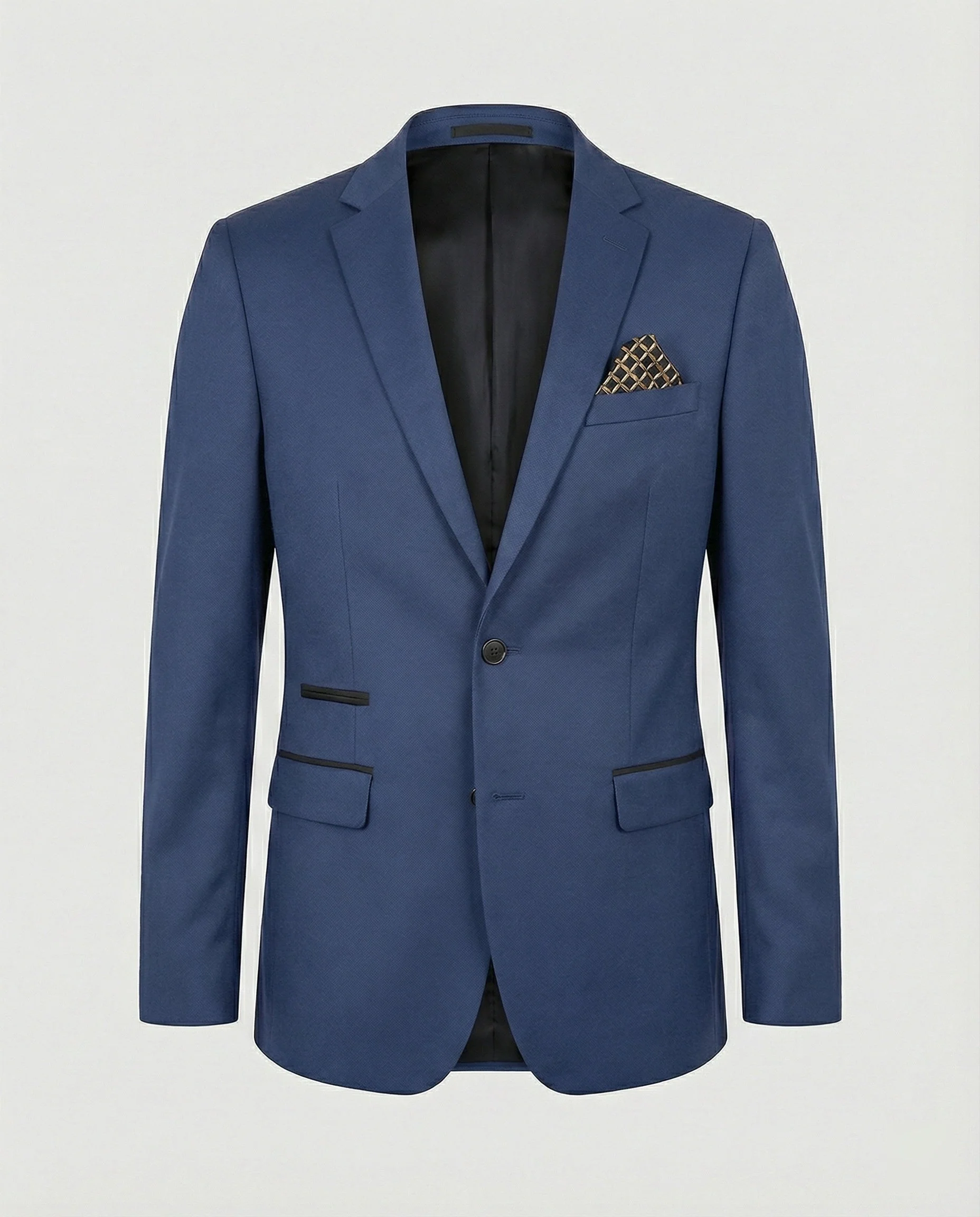 Modische Elegante Herrenjacke Satin - Image 12