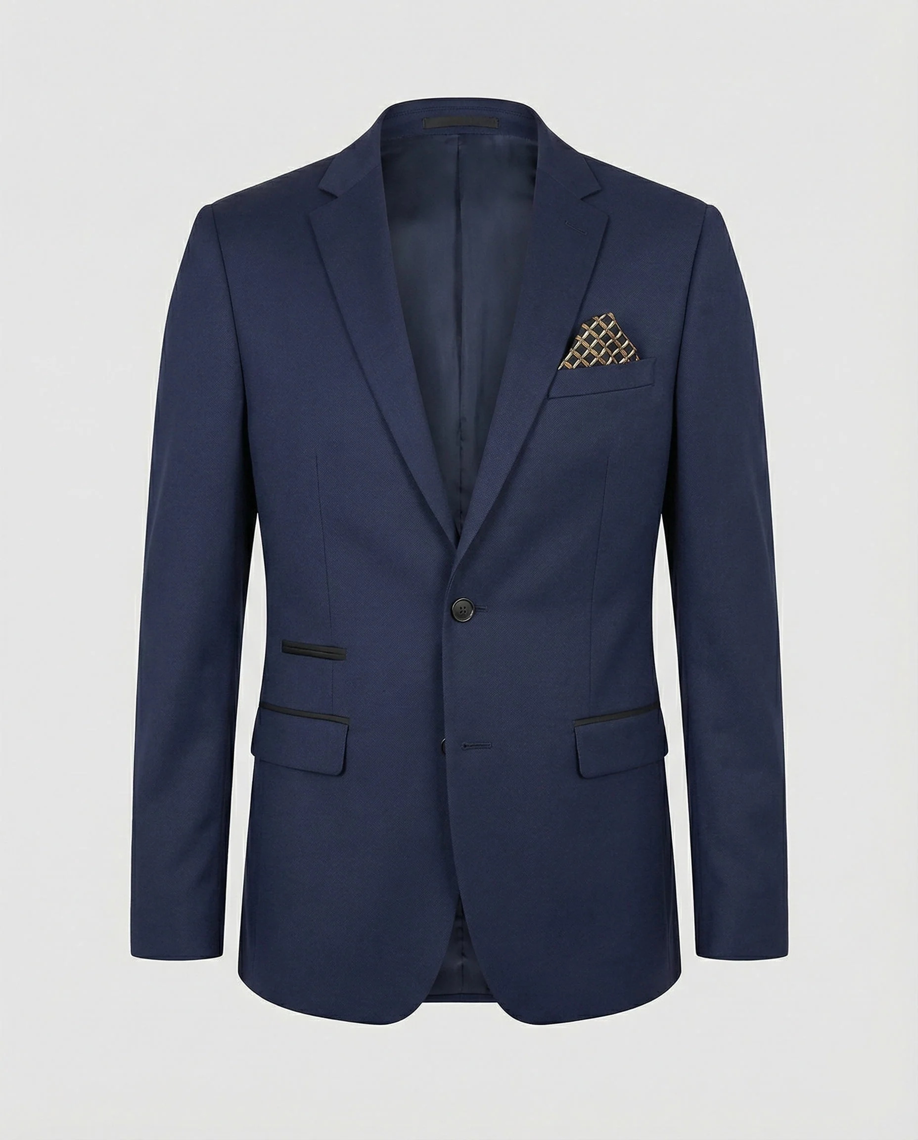 Modische Elegante Herrenjacke Satin - Image 3
