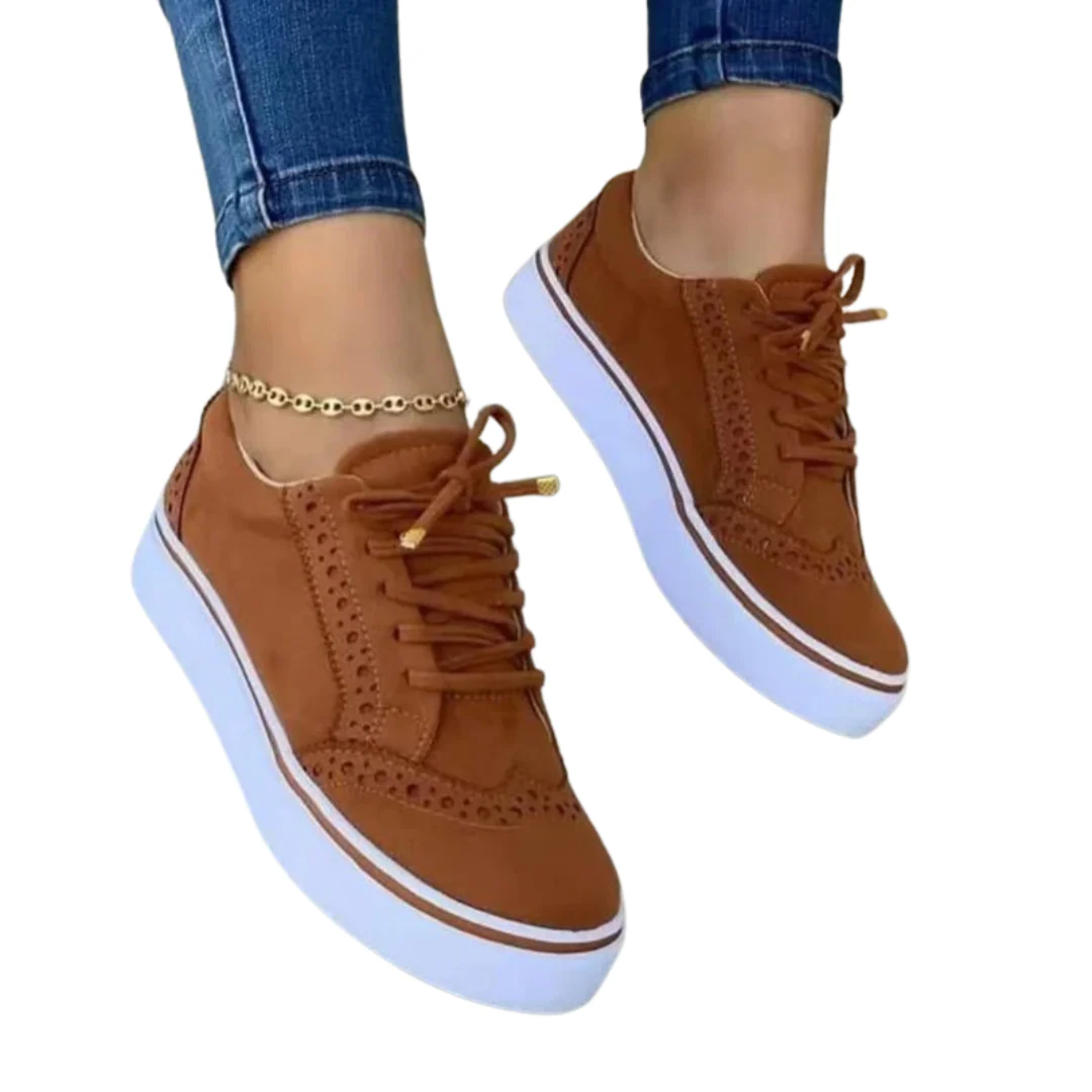 Damen Low-Top Freizeitschuhe Heidi Mode